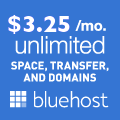 BlueHost Webhosting