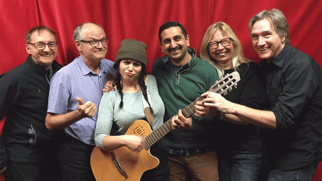 Michael, Bruce, Sintja, Neel Linda, and Phil