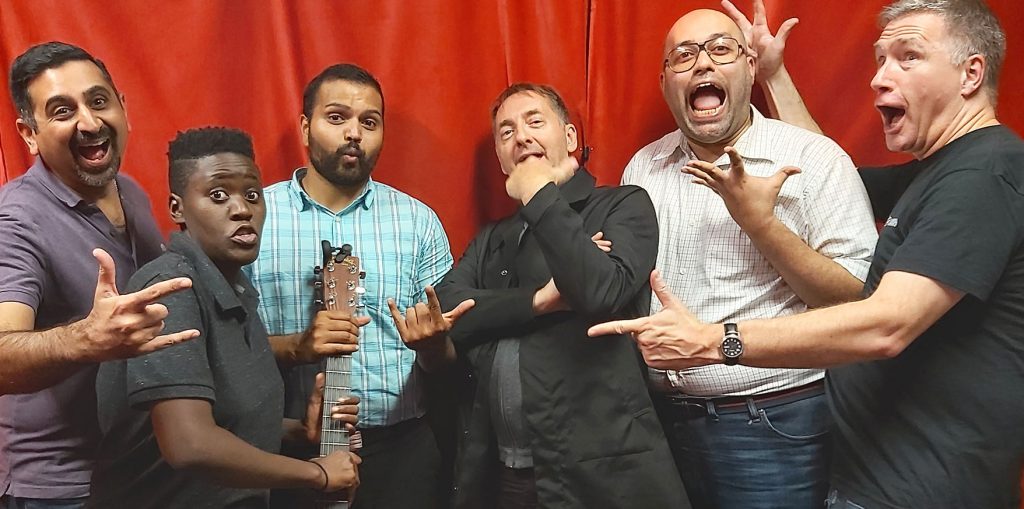 Neel, Ritah, Adi, Mike, Ahmed, and Phil