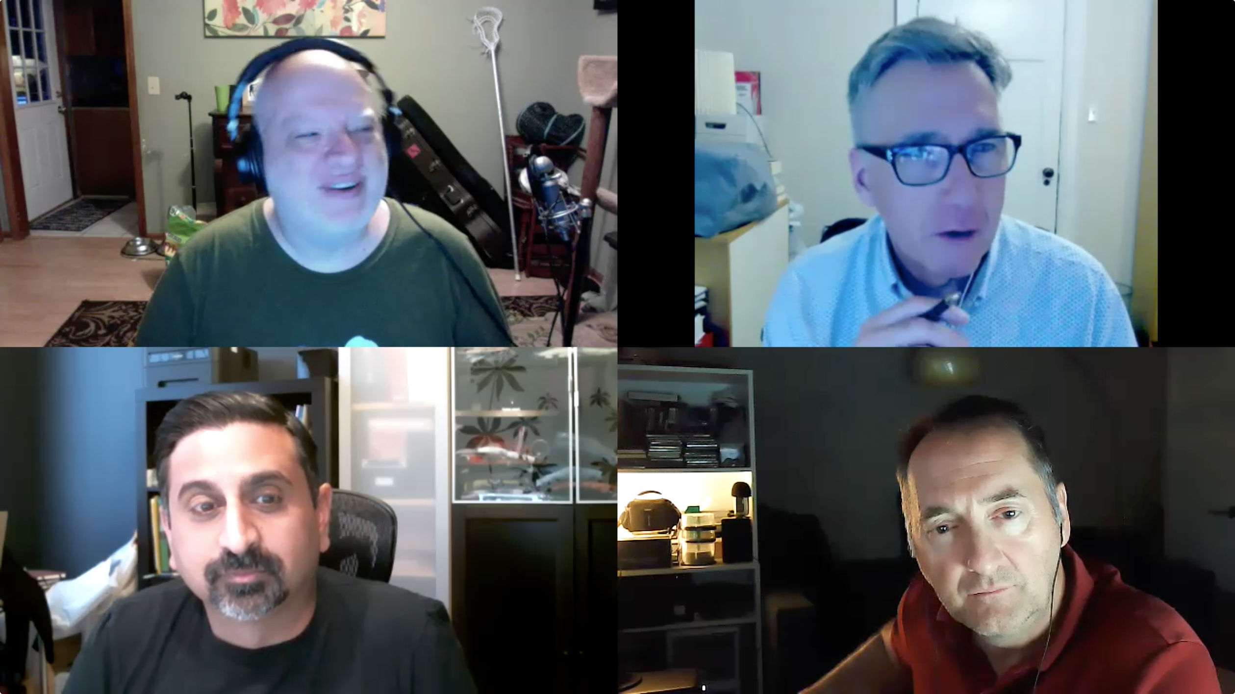 Gilbert, Phil, Neel, and Mike