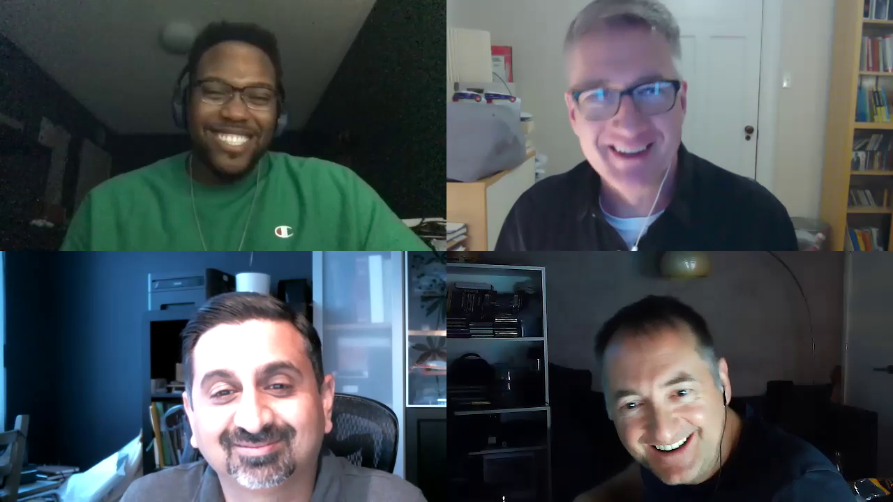 Rosh, Phil, Neel, and Mike