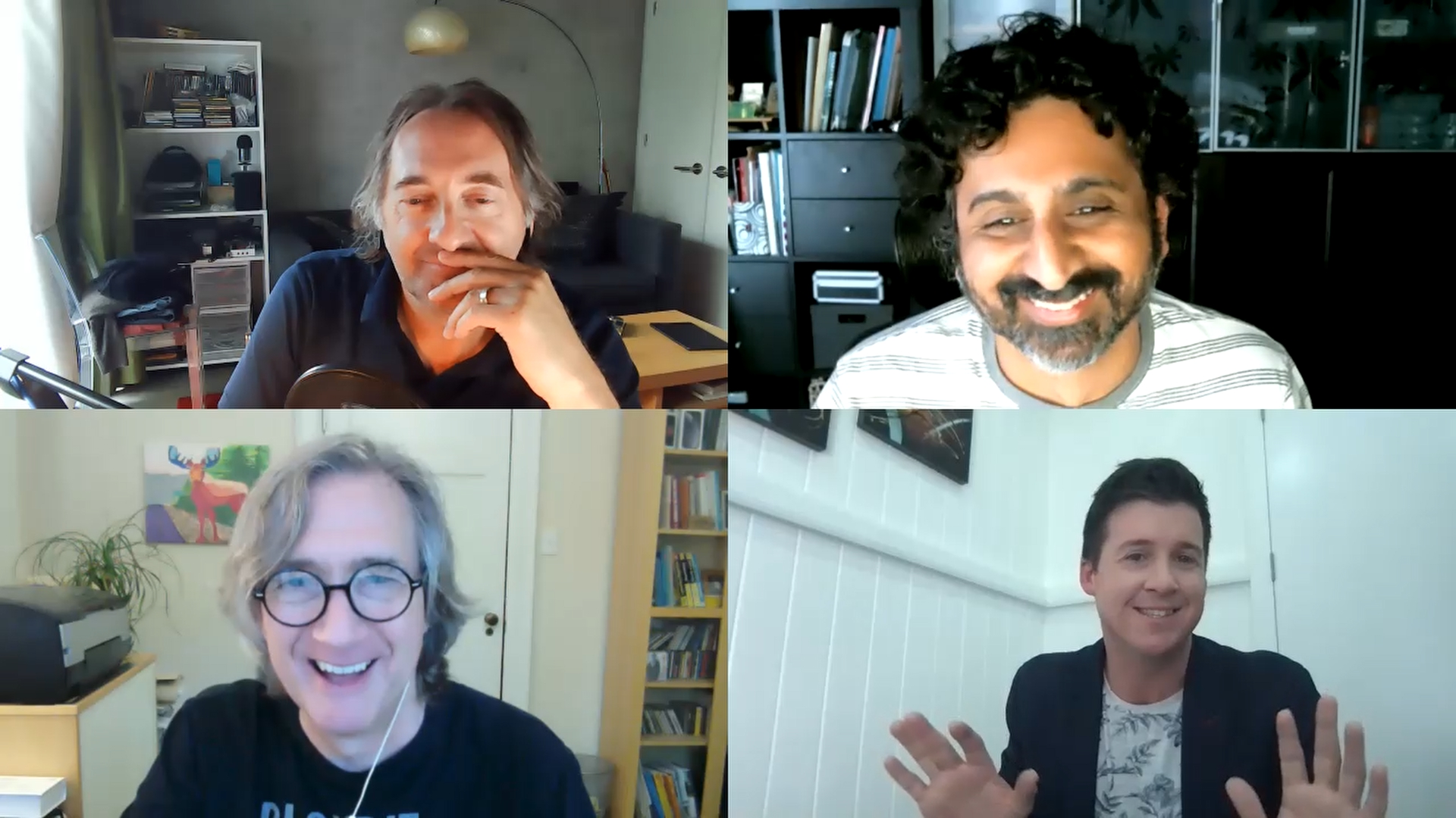 Mike, Neel, Phil, and Bradley