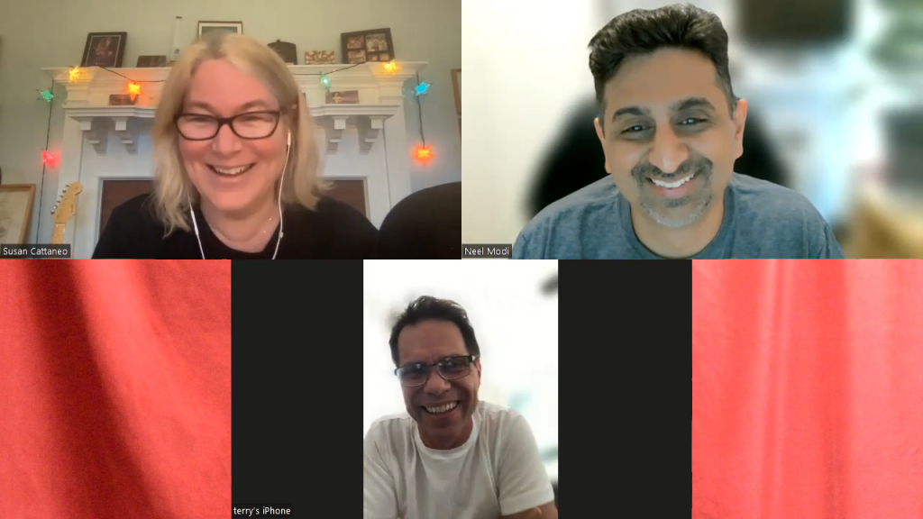 Susan, Neel, and Terry