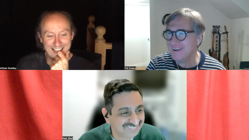 Allister, Phil, and Neel