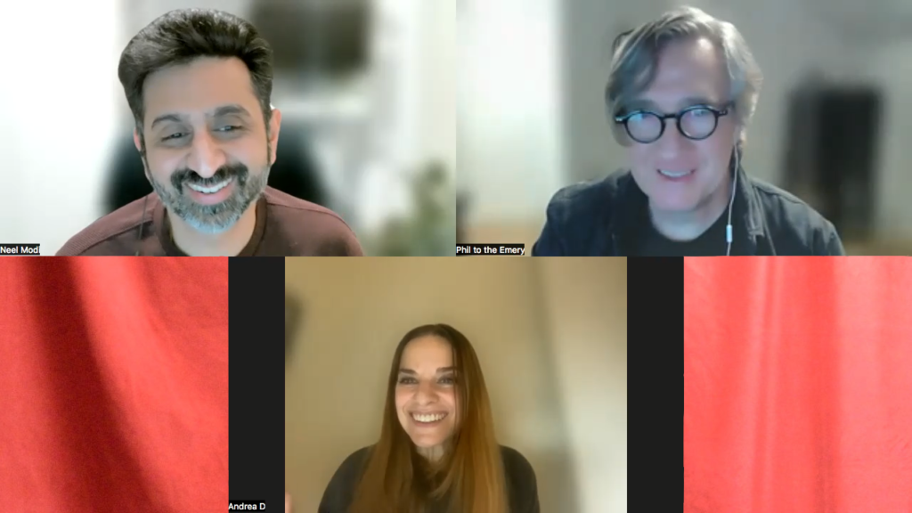 Neel, Phil, and Andrea