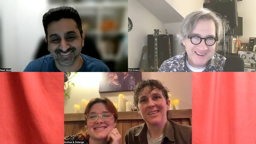 Neel, Phil, Solange and Andrea