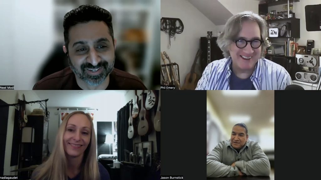 Neel, Phil, Nadia, and Jason