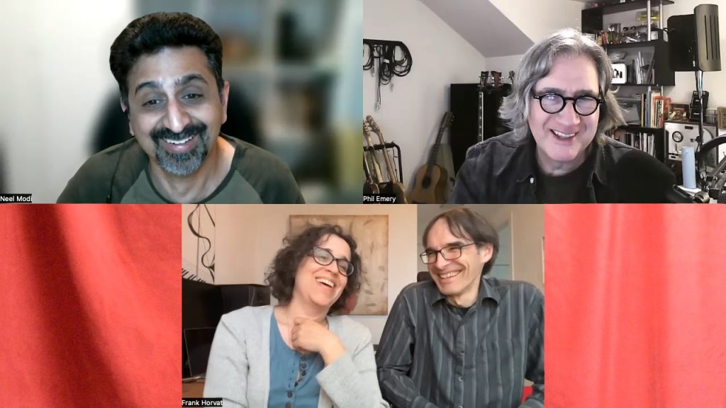 Neel, Phil, and Lisa and Frank Horvat