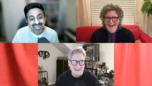 Neel, Paul, and Phil in a Zoom call