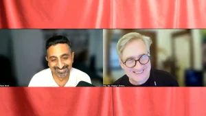 Neel and Phil in a Zoom call